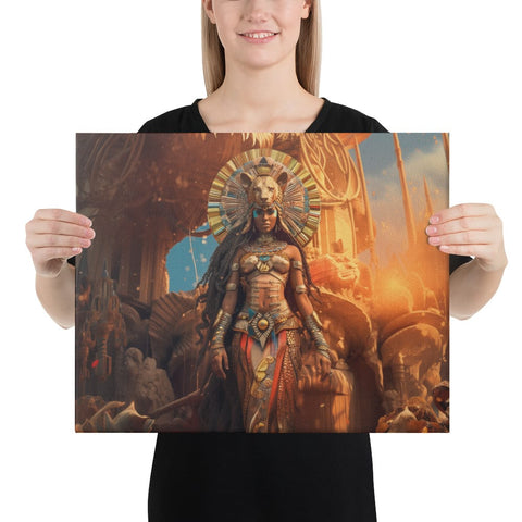 About my Brain Institute Wall Art 16″×20″ Sekhmet Goddess Canvas