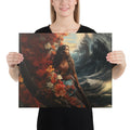 About my Brain Institute Wall Art 16″×20″ Sina-Uli Goddess Canvas