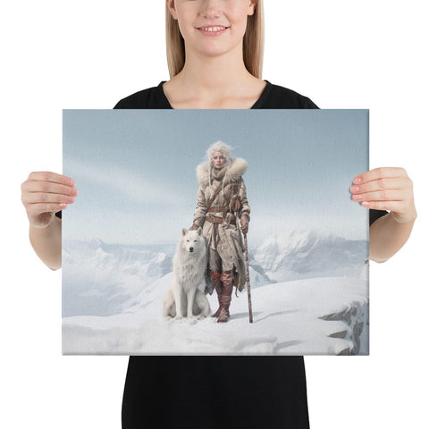 About my Brain Institute Wall Art 16″×20″ Skadi Goddess Canvas