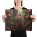 About my Brain Institute Wall Art 16″×20″ Taema & Tilafaiga Goddesses Canvas