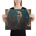 About my Brain Institute Wall Art 16″×20″ Tanit Goddess Canvas
