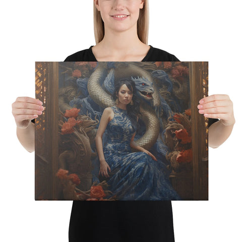 About my Brain Institute Wall Art 16″×20″ Tiamat Goddess Canvas