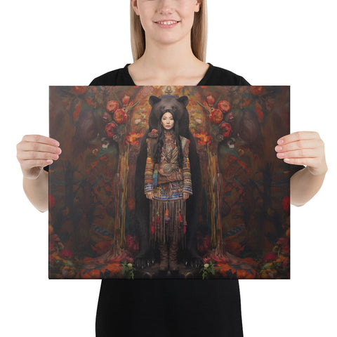 About my Brain Institute Wall Art 16″×20″ Ungnyeo Goddess Canvas