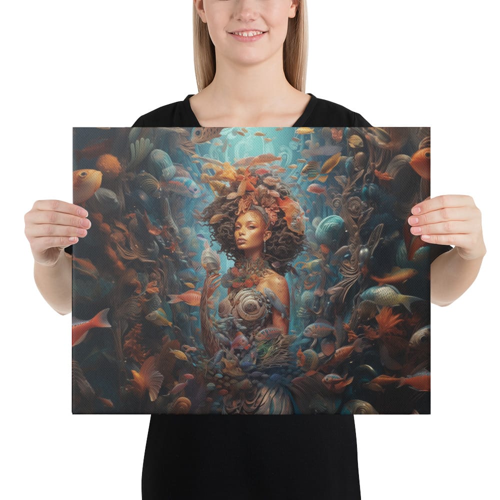 Yemoja Goddess Canvas – About my Brain Institute