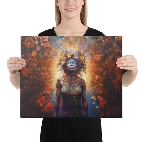 About my Brain Institute Wall Art 16″×20″ Yhi Goddess Canvas