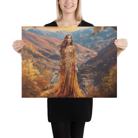 About my Brain Institute Wall Art 18″×24″ Amalur Goddess Canvas