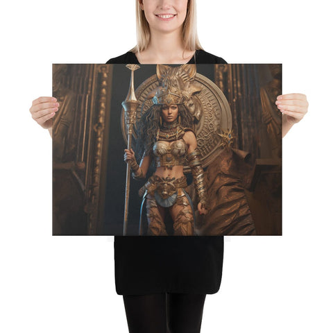 About my Brain Institute Wall Art 18″×24″ Anat Goddess Canvas
