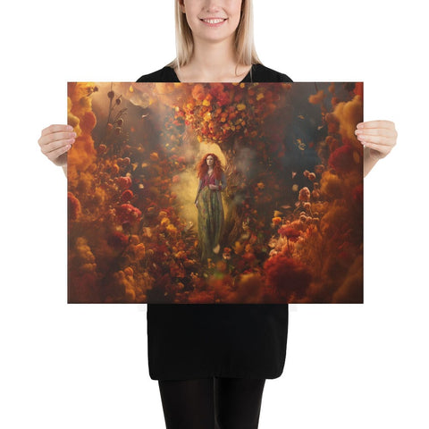 About my Brain Institute Wall Art 18″×24″ Brigid Goddess Canvas