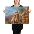 About my Brain Institute Wall Art 18″×24″ Camel Spirit Animal Canvas