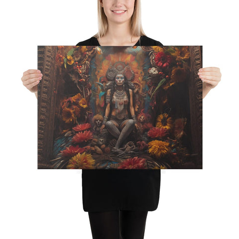 About my Brain Institute Wall Art 18″×24″ Coatlicue Goddess Canvas