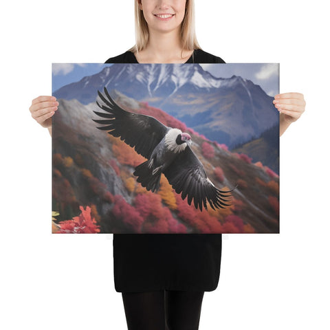 About my Brain Institute Wall Art 18″×24″ Condor Spirit Animal Canvas