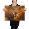About my Brain Institute Wall Art 18″×24″ Coyote Spirit Animal Canvas