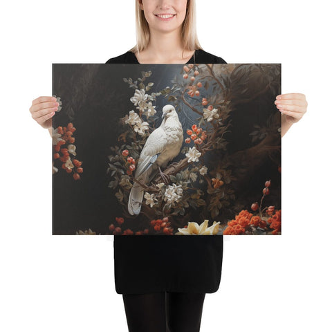 About my Brain Institute Wall Art 18″×24″ Dove Spirit Animal Canvas