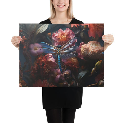 About my Brain Institute Wall Art 18″×24″ Dragonfly Spirit Animal Canvas