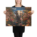 About my Brain Institute Wall Art 18″×24″ Elephant Spirit Animal Canvas