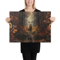 About my Brain Institute Wall Art 18″×24″ Elk Spirit Animal Canvas