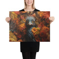 About my Brain Institute Wall Art 18″×24″ Emu Spirit Animal Canvas