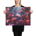 About my Brain Institute Wall Art 18″×24″ Flamingo Spirit Animal Canvas