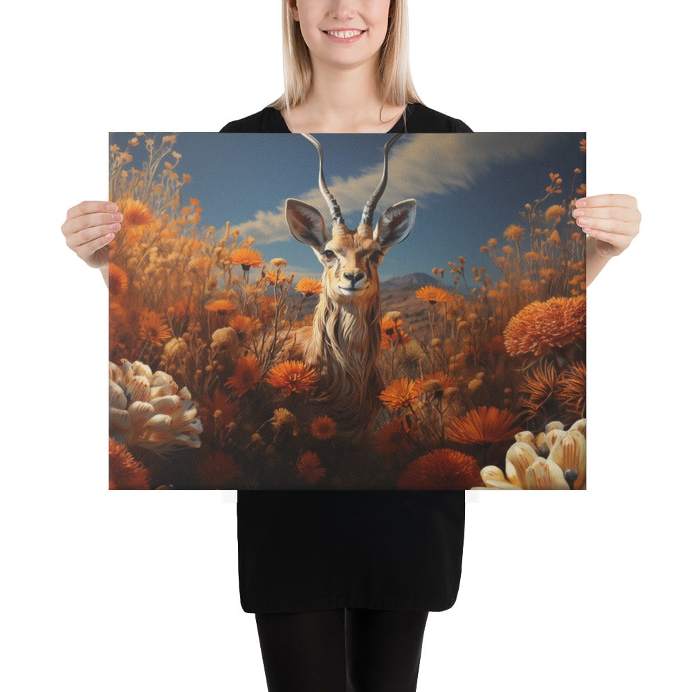 Gazelle Spirit Animal Canvas – About my Brain Institute