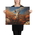 About my Brain Institute Wall Art 18″×24″ Gazelle Spirit Animal Canvas