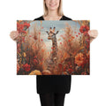 About my Brain Institute Wall Art 18″×24″ Giraffe Spirit Animal Canvas