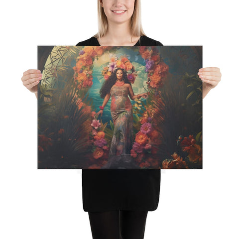 About my Brain Institute Wall Art 18″×24″ Hina Goddess Canvas