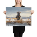 About my Brain Institute Wall Art 18″×24″ Horse Spirit Animal Canvas