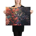 About my Brain Institute Wall Art 18″×24″ Hummingbird Spirit Animal Canvas