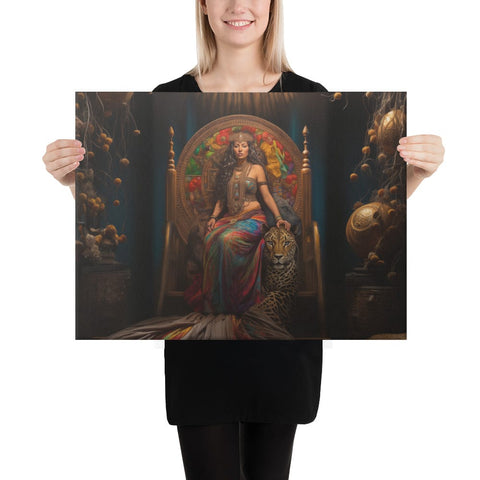 About my Brain Institute Wall Art 18″×24″ Ixchel Goddess Canvas