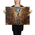 About my Brain Institute Wall Art 18″×24″ Kangaroo Spirit Animal Canvas