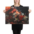 About my Brain Institute Wall Art 18″×24″ Koi Fish Spirit Animal Canvas