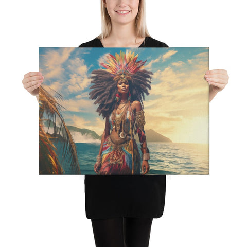 About my Brain Institute Wall Art 18″×24″ Lemanja Goddess Canvas