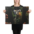 About my Brain Institute Wall Art 18″×24″ Lemur Spirit Animal Canvas