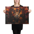 About my Brain Institute Wall Art 18″×24″ Lion Spirit Animal Canvas