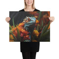 About my Brain Institute Wall Art 18″×24″ Lizard Spirit Animal Canvas