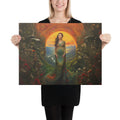 About my Brain Institute Wall Art 18″×24″ Mau Thuong Ngan Goddess Canvas