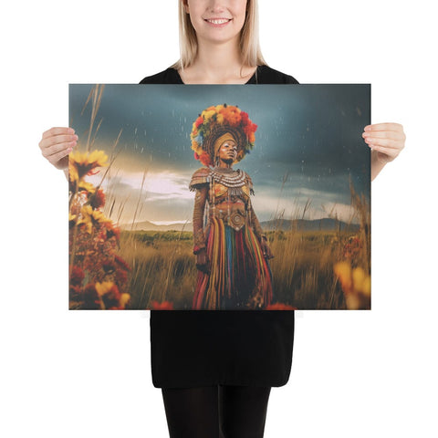 About my Brain Institute Wall Art 18″×24″ Mbaba Mwana Waresa Goddess Canvas