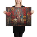 About my Brain Institute Wall Art 18″×24″ Mokosh Goddess Canvas