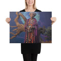 About my Brain Institute Wall Art 18″×24″ Nana Buluku Godddess Canvas