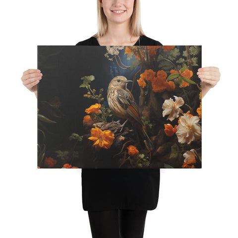 About my Brain Institute Wall Art 18″×24″ Nightingale Spirit Animal Canvas
