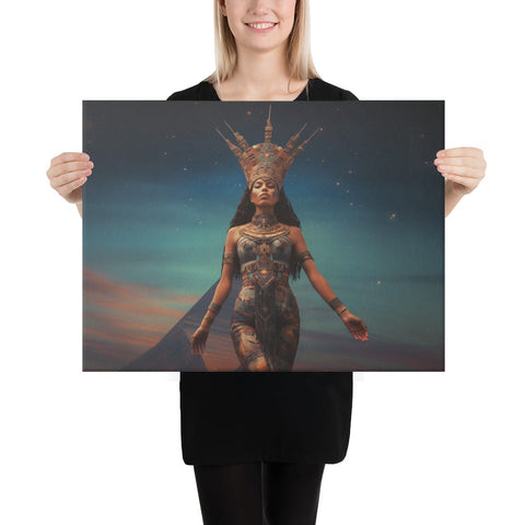 About my Brain Institute Wall Art 18″×24″ Nuit Goddess Canvas