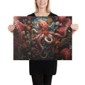 About my Brain Institute Wall Art 18″×24″ Octopus Spirit Animal Canvas