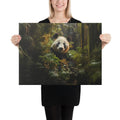 About my Brain Institute Wall Art 18″×24″ Panda Spirit Animal Canvas