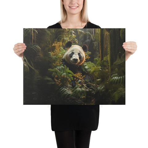 About my Brain Institute Wall Art 18″×24″ Panda Spirit Animal Canvas