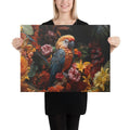 About my Brain Institute Wall Art 18″×24″ Parrot Spirit Animal Canvas