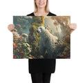 About my Brain Institute Wall Art 18″×24″ Polar Bear Spirit Animal Canvas