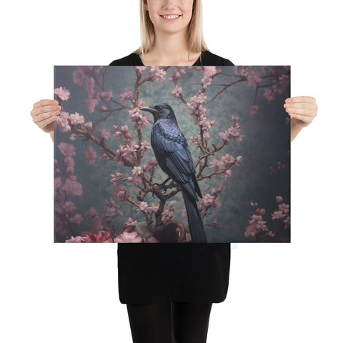About my Brain Institute Wall Art 18″×24″ Raven Spirit Animal Canvas