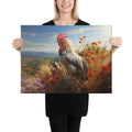 About my Brain Institute Wall Art 18″×24″ Rooster Spirit Animal Canvas