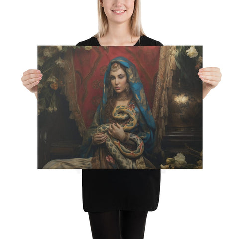 About my Brain Institute Wall Art 18″×24″ Sahmeran Goddess Canvas