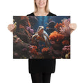 About my Brain Institute Wall Art 18″×24″ Sea Turtle Spirit Animal Canvas